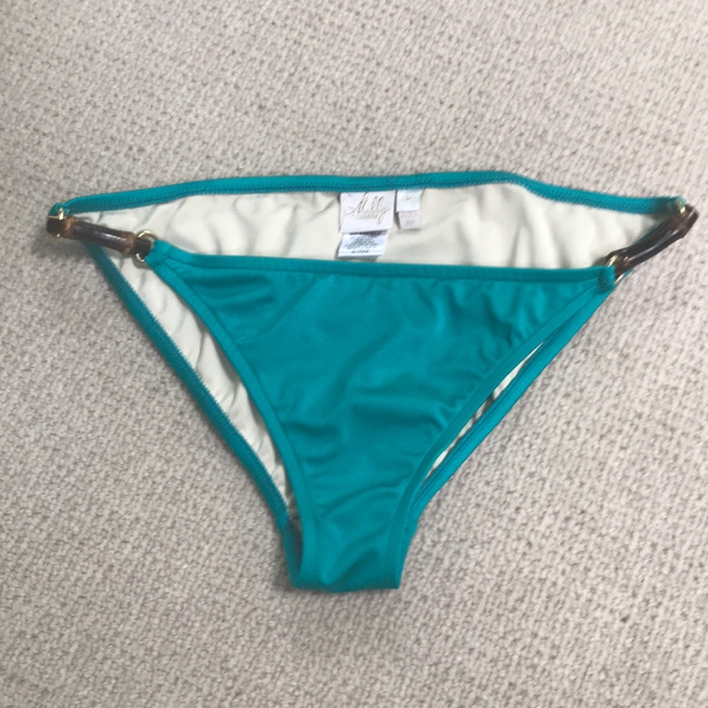 Milly woman’s Italian solid Positano bikini bottom